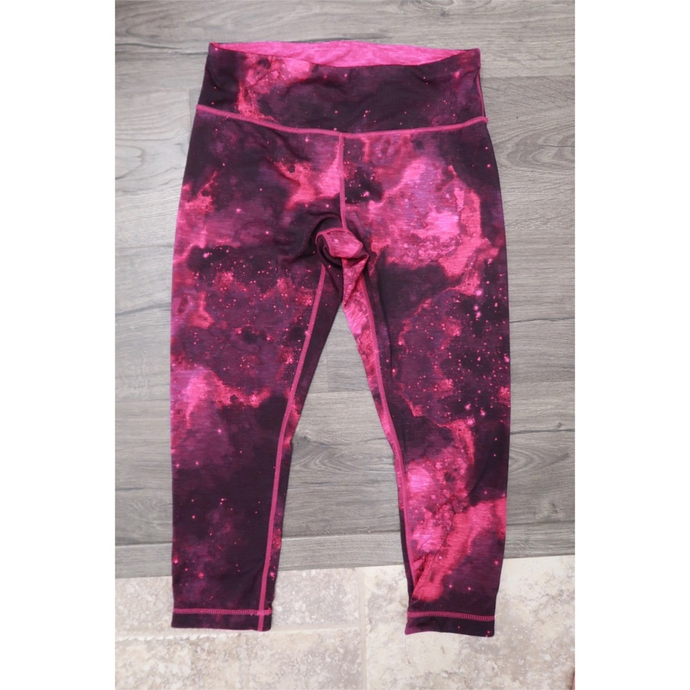 Pink yoga pants reversible M